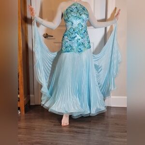 Ballroom dance dress costume